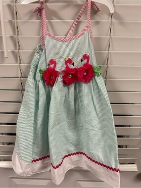 Good Lad Pastel Floral Sundress with Bright Flower Accents